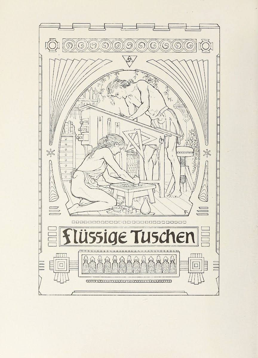 Fidus Serie  zwolf Illustrationen Pl05 1904