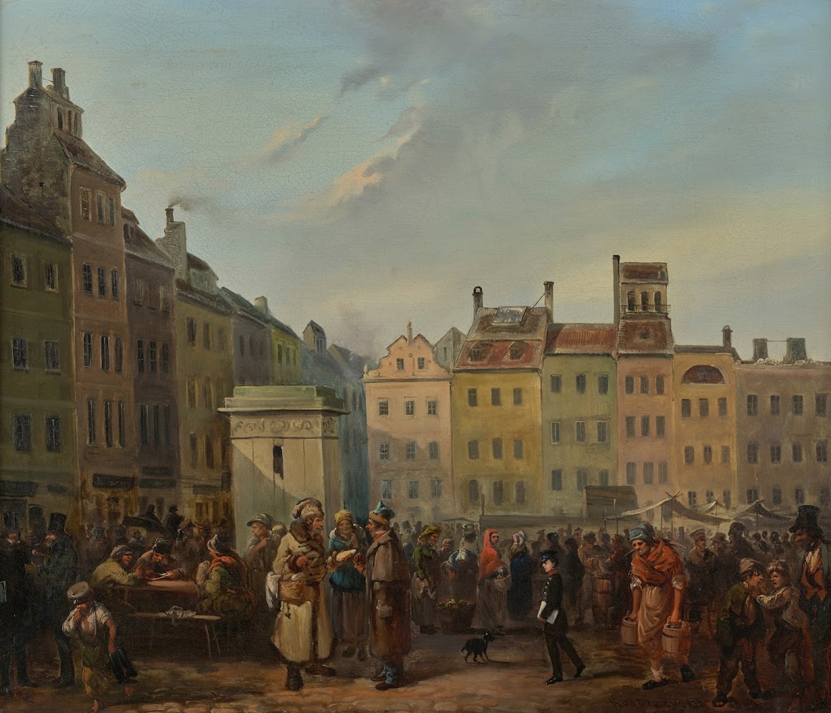 Rynek Starego Miasta 1854