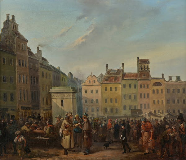 Rynek Starego Miasta 1854