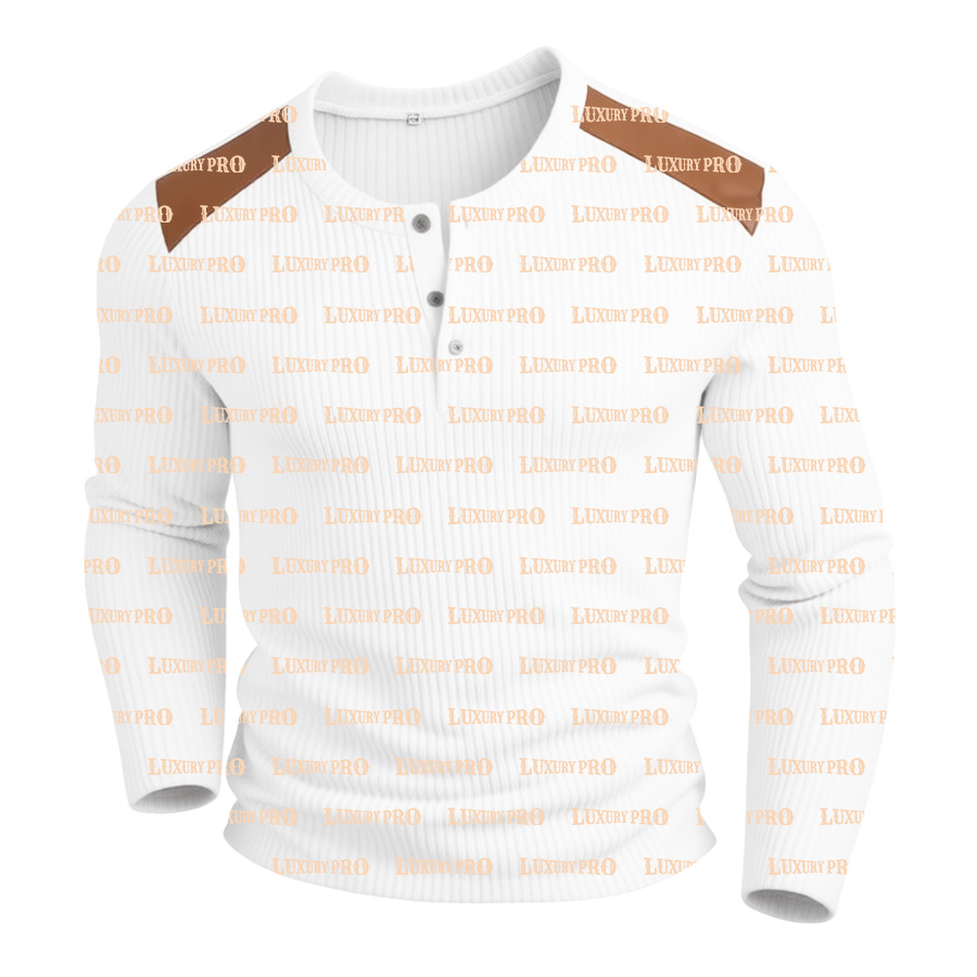 AOP half-open cardigan with long sleeves