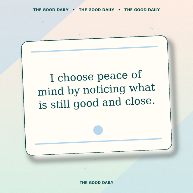 Affirmation graphic