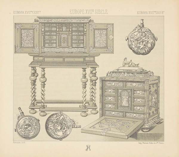 Meubles  objects usuels 1876 1888