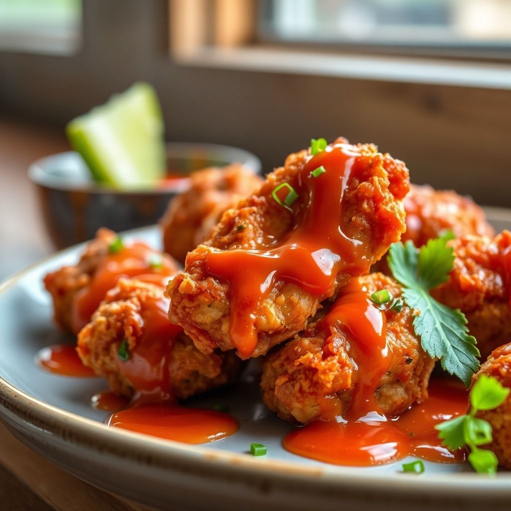 Crispy Sweet Chili Chicken Bites Ready in 20 Minutes – Easy Weeknight Win finished