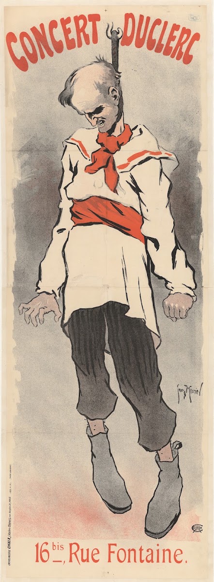 Concert Duclerc 16bis rue Fontaine 1896