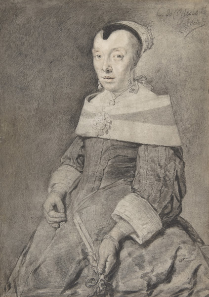 Portrait of a Lady mid 17th century