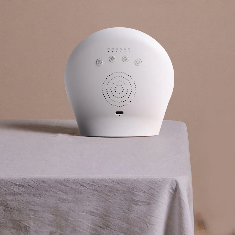 Moderne LED-Lichttherapieleuchte mit drei Farbtemperaturen