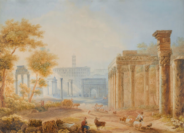 View Of The Forum Rome