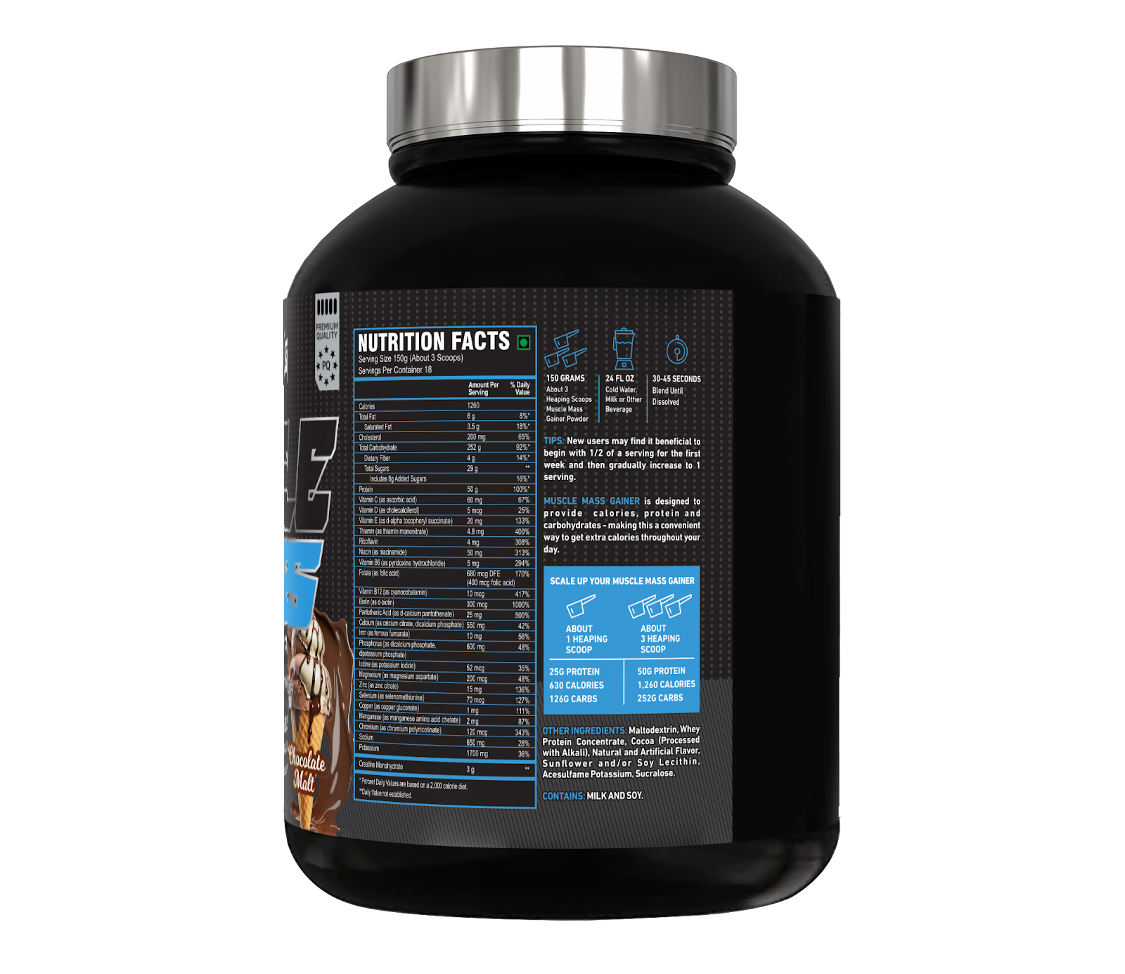 Baxter Labz Muscle Mass Gainer