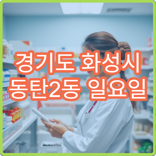 경기도 화성시 동탄2동 일요일 한의원 진료 안내 주말 운영 한의원 위치 정보