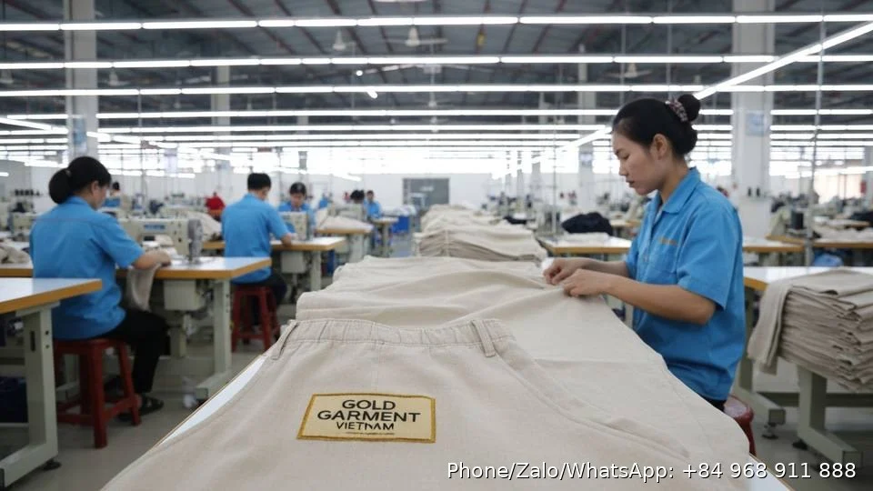 cotton trousers - Gold Garment Vietnam
