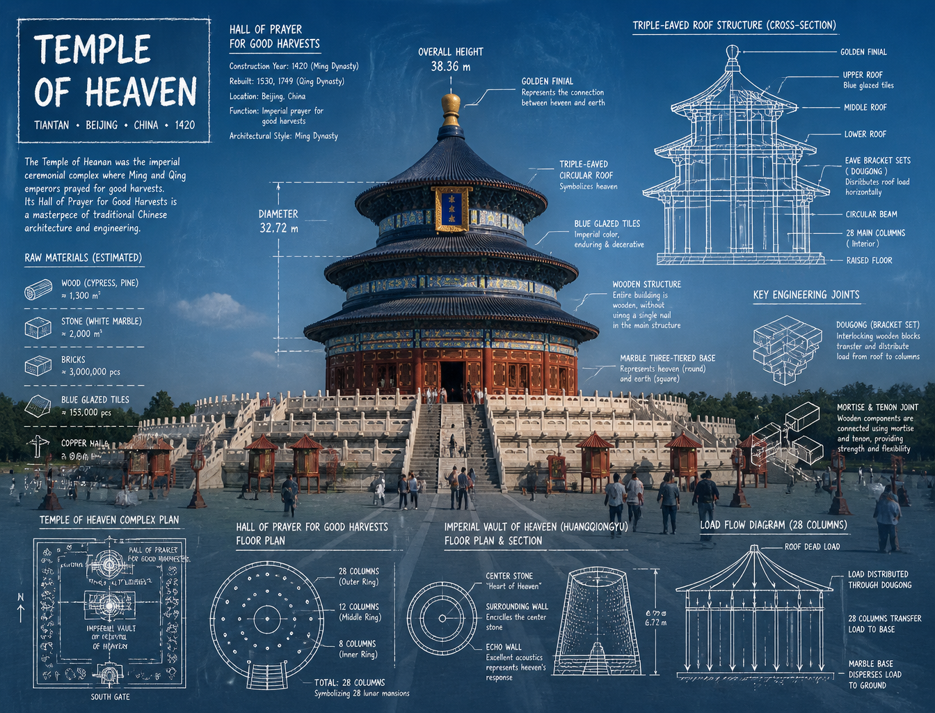 Infografía compuesta de la obra de arte