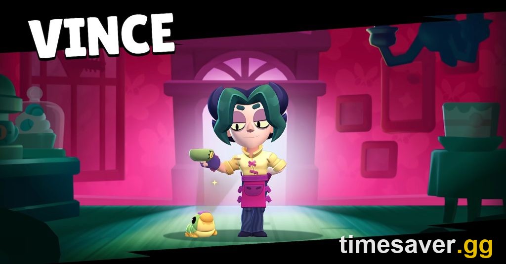 Vince, the new Mythic Brawler arriving in Brawl Stars Season 55 Brawl-O-Ween October 2026