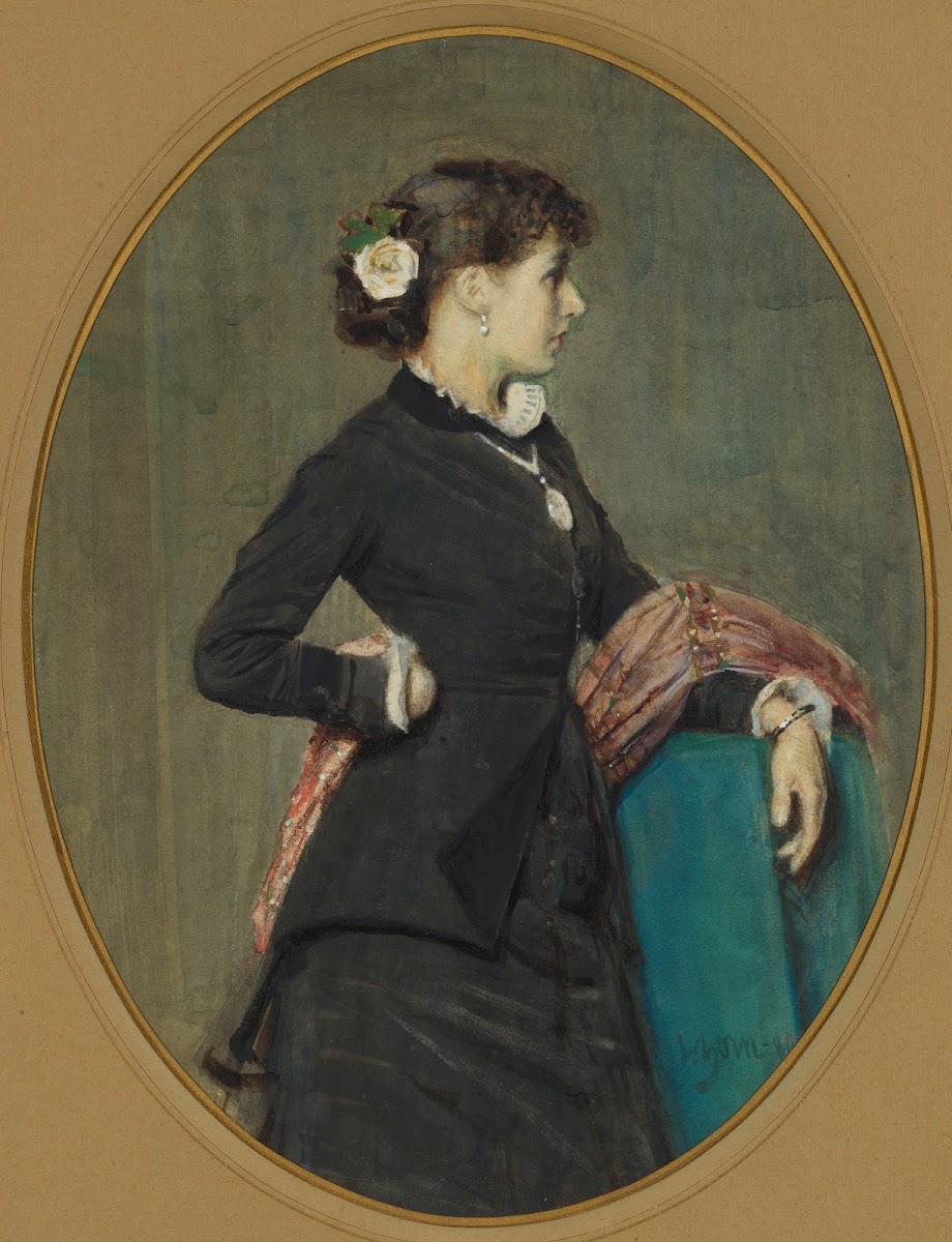 Portrait of Miss Nyström 1880