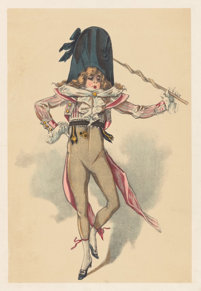Mr Haymé dans La fille de Mme Angot rôle de Trenitz 1873