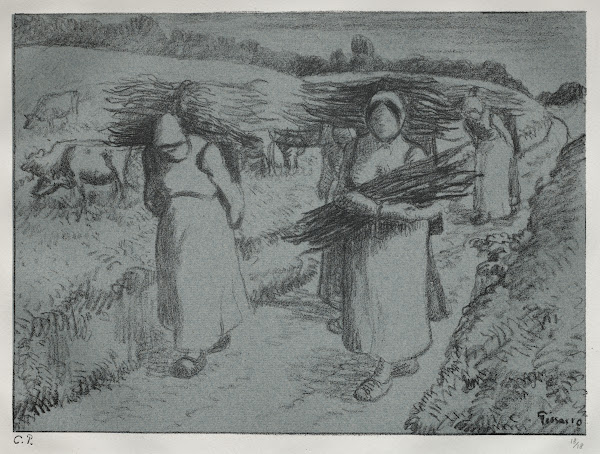Peasants Carrying Fagots c 1896