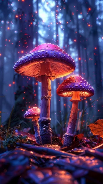 Mushroom Digital Art Picture