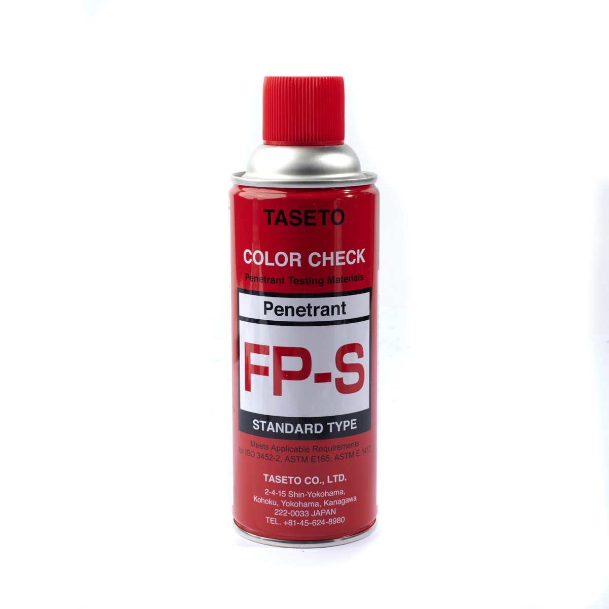 น้ำยา TASETO (สีแดง) FP-S PENETRANT แทรกซึกเช็ครอยร้าว 420ML.