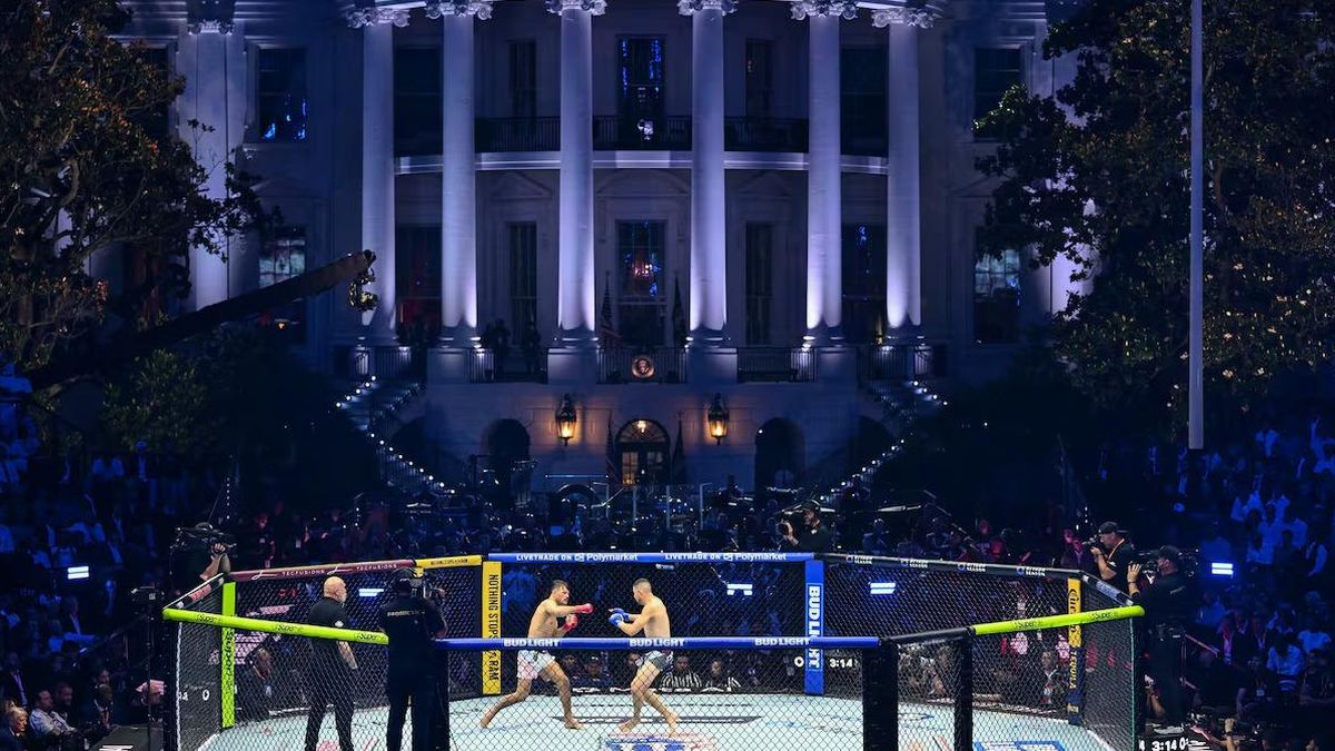 Nhà Trắng lần đầu tiên tổ chức sự kiện võ tổng hợp của UFC - Báo Sức Khỏe &amp; Đời Sống
