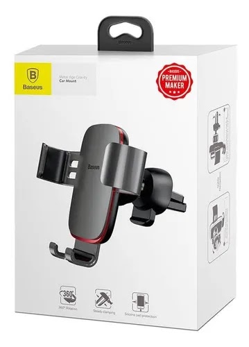 Soporte metálico de smartphone para auto