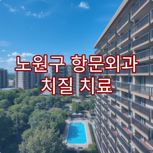 노원구 항문외과 치질 치료 관리 방법 전문 병원 추천