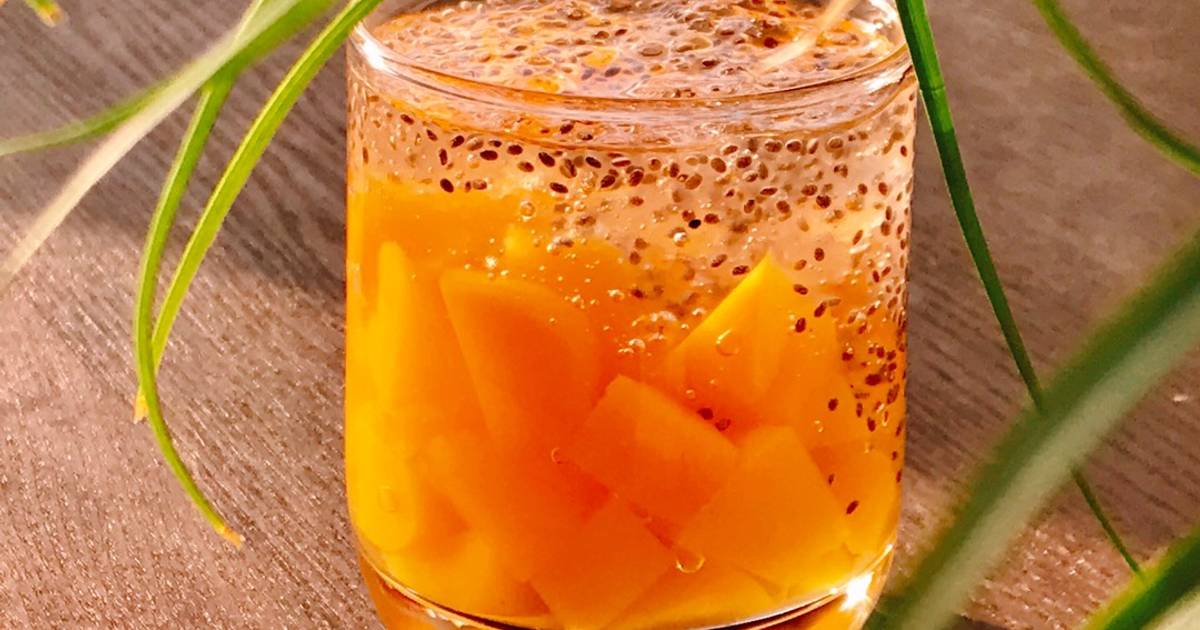 🌱 Mủ Trôm Hạt Chia Đào Vàng & Nước Đường Phèn Lá Dứa