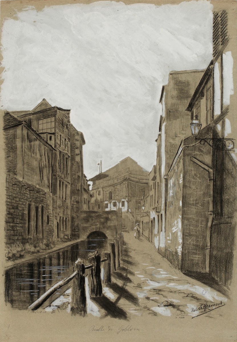 Ruelle des Gobelins actuelle rue Berbier du Mets 13ème arrondissement 1895 1905