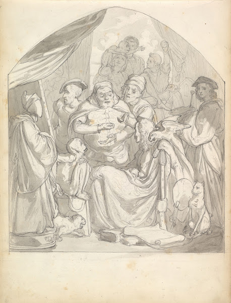 Scene in an Artists Studio ca 1849