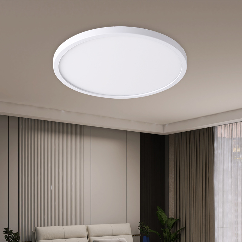 LED-Deckenleuchte rund, modern, für Nassräume