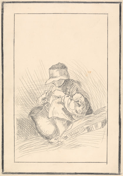 Rustic Figure with a Pitcher