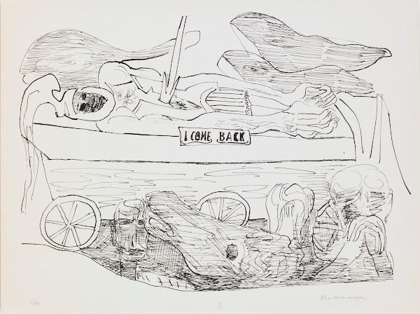 Dream of War plate 10 from the portfolio Day and Dream 1946