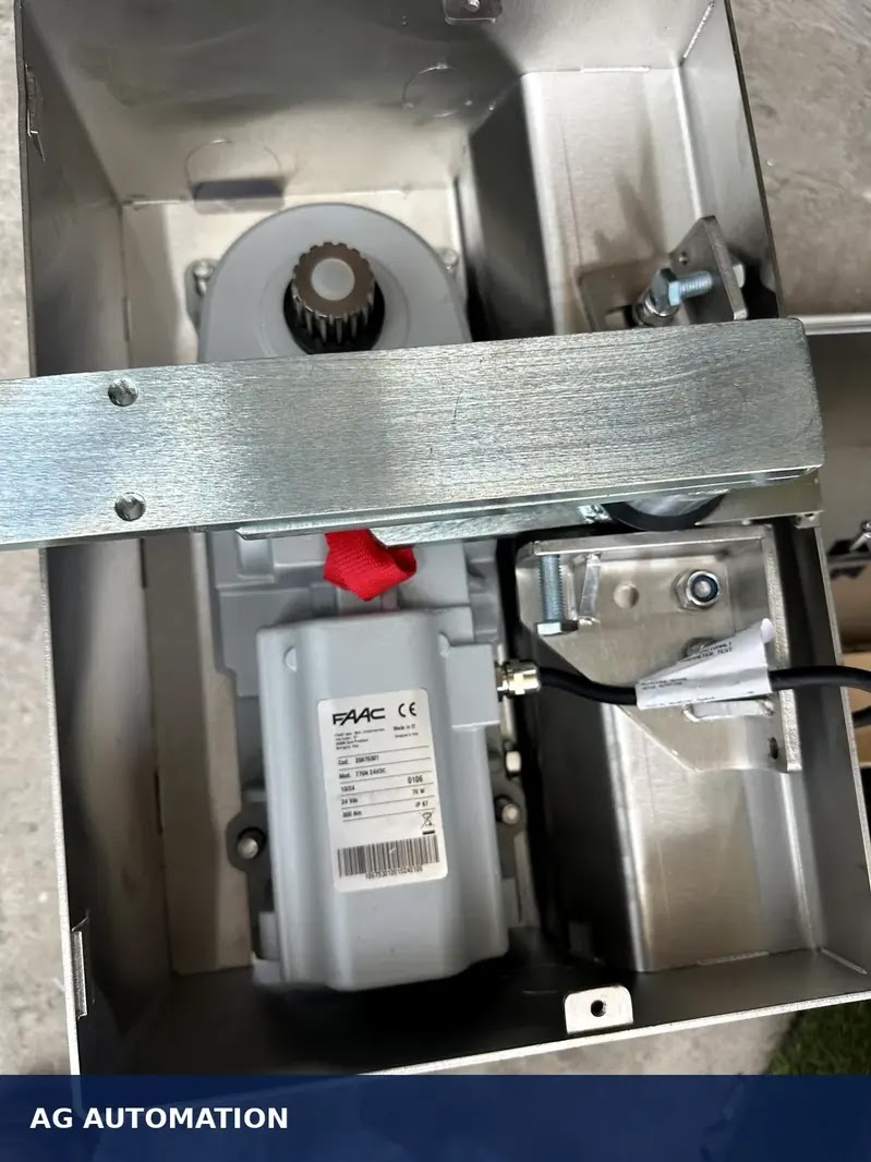 Chi tiết motor cổng âm sàn FAAC 770N 230V Italy