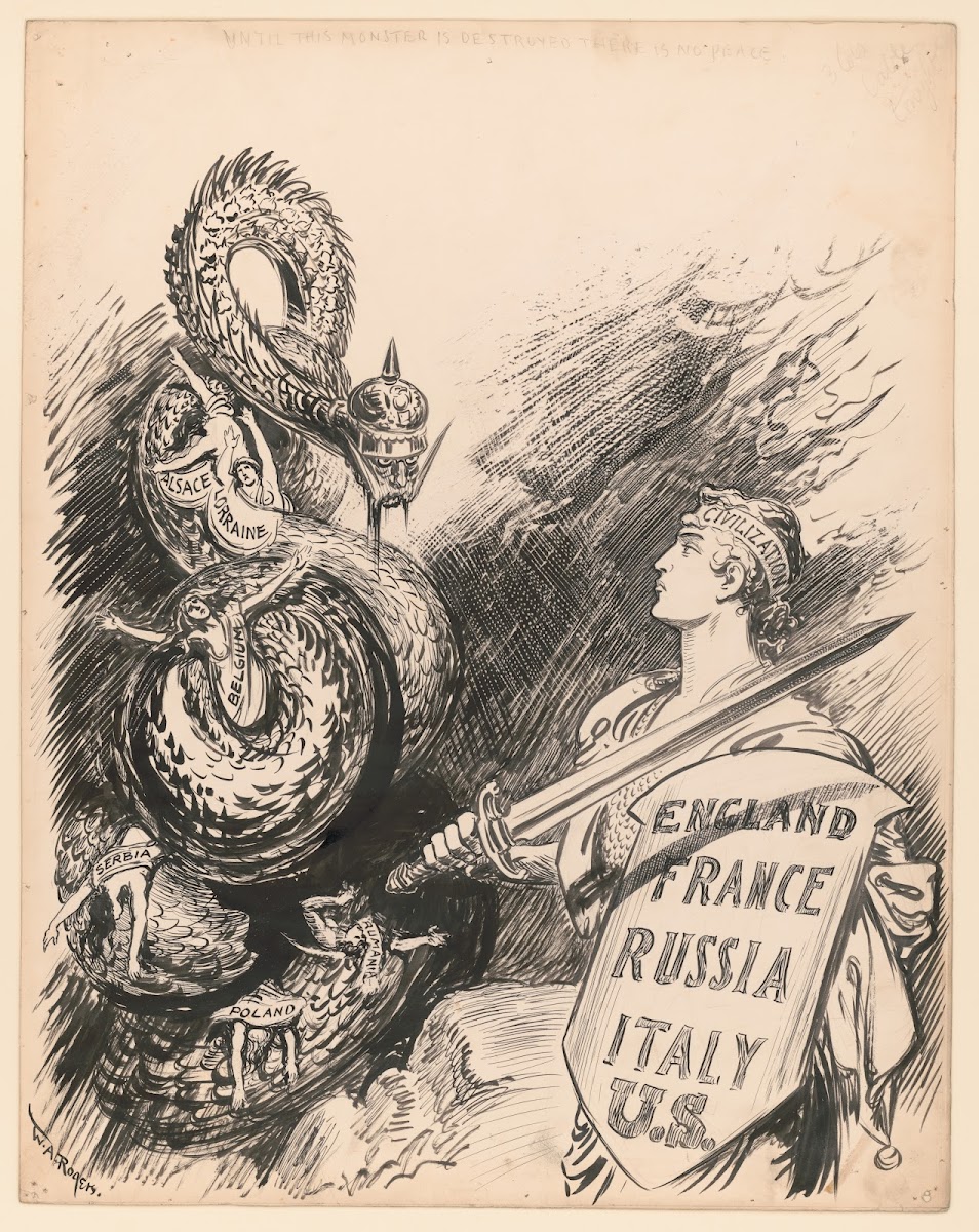 Until this monster is destroyed there is no peace 1917