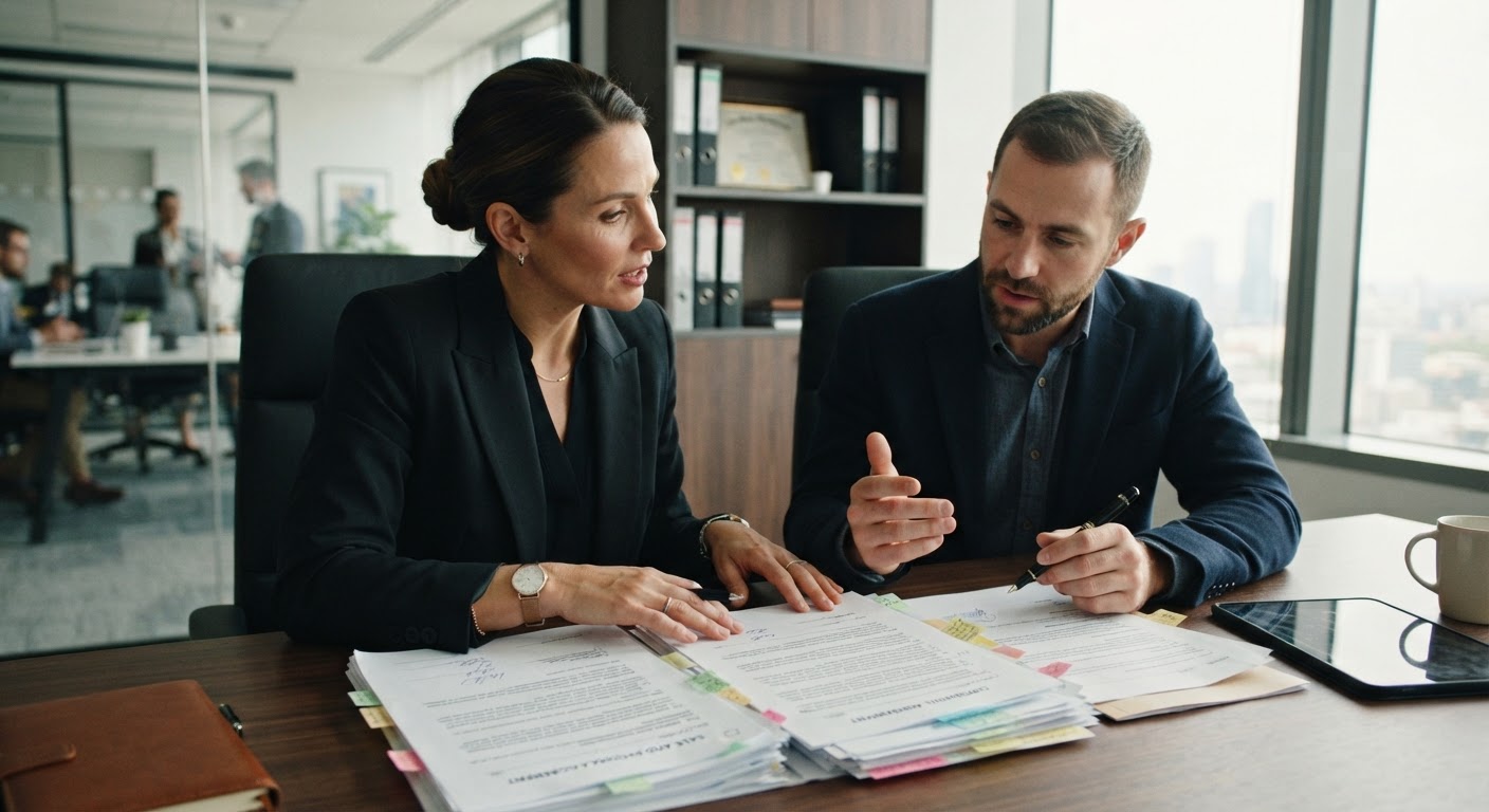 Ist Ihr Unternehmen bereit, Kauf- und Verkaufsverträge zu prüfen?