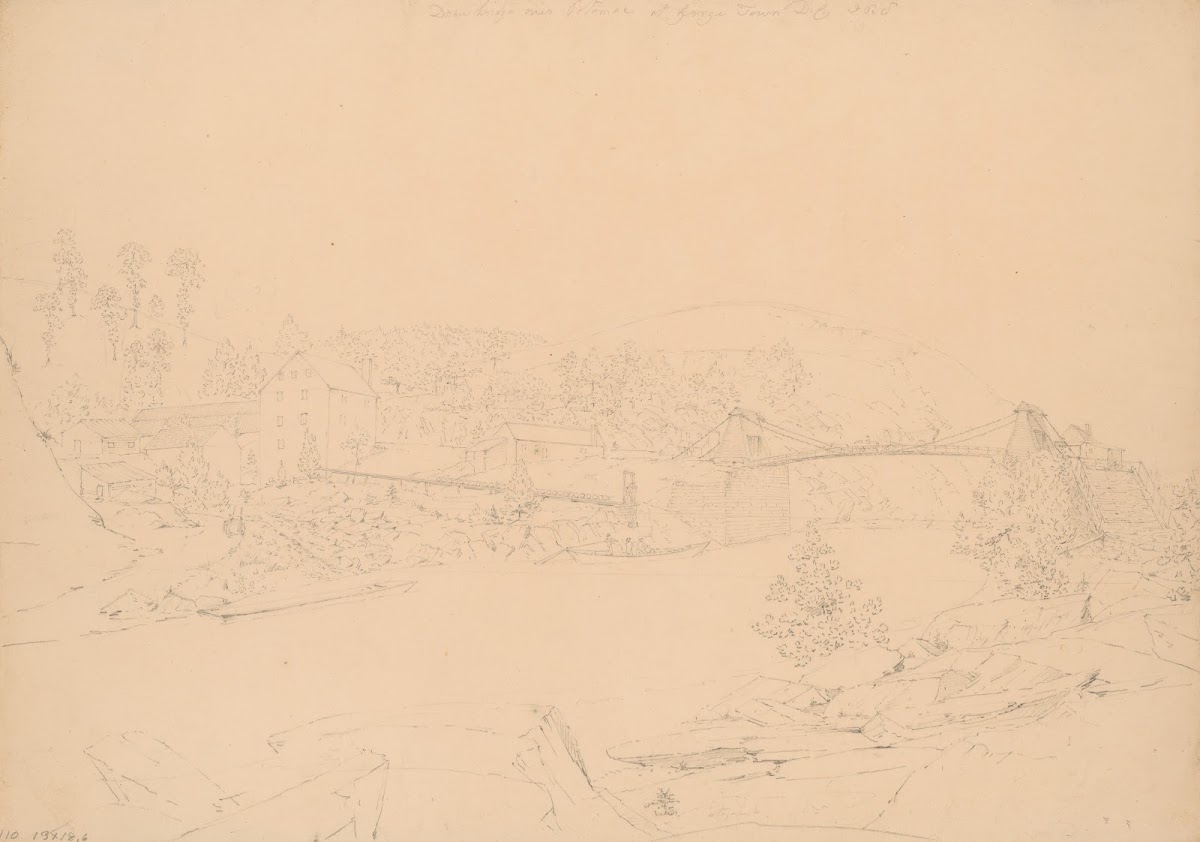 Draw bridge over Potomac at George Town DC