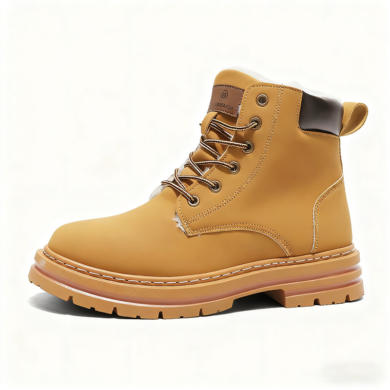 Insulated Men's Winter Boots, Mid-Calf, Warm