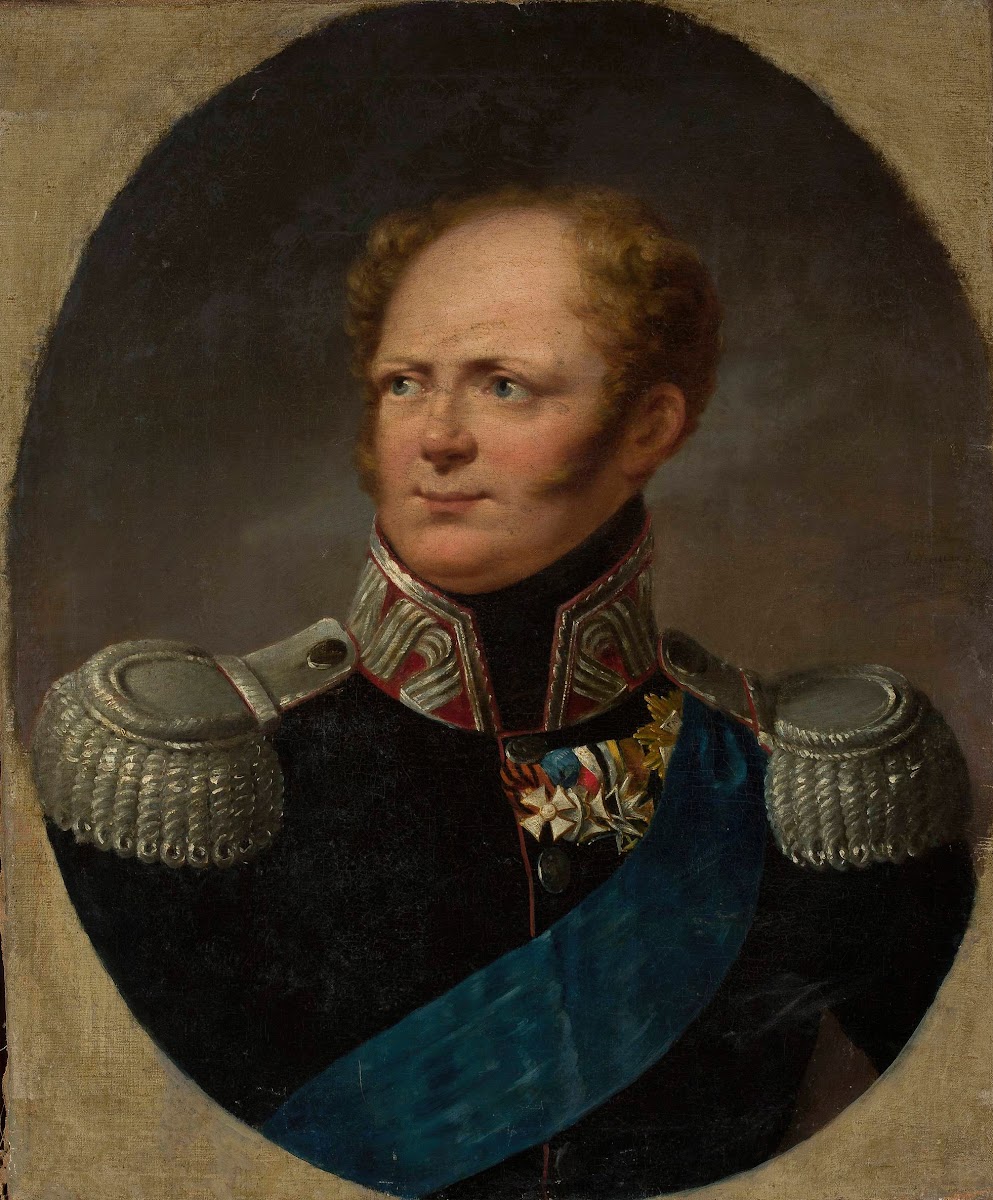 Portrait of Tsar Alexander I 1813