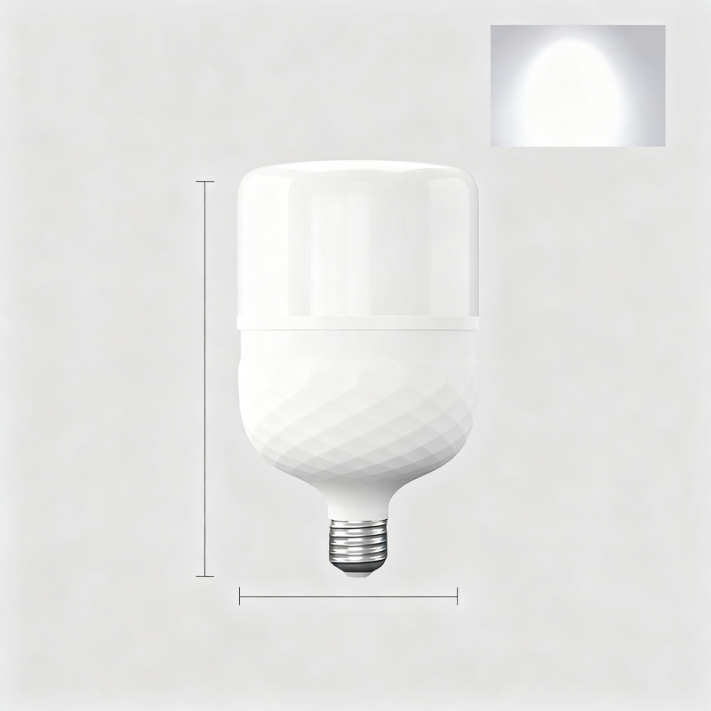 LED-Glühbirne E27, energiesparend, Weiß
