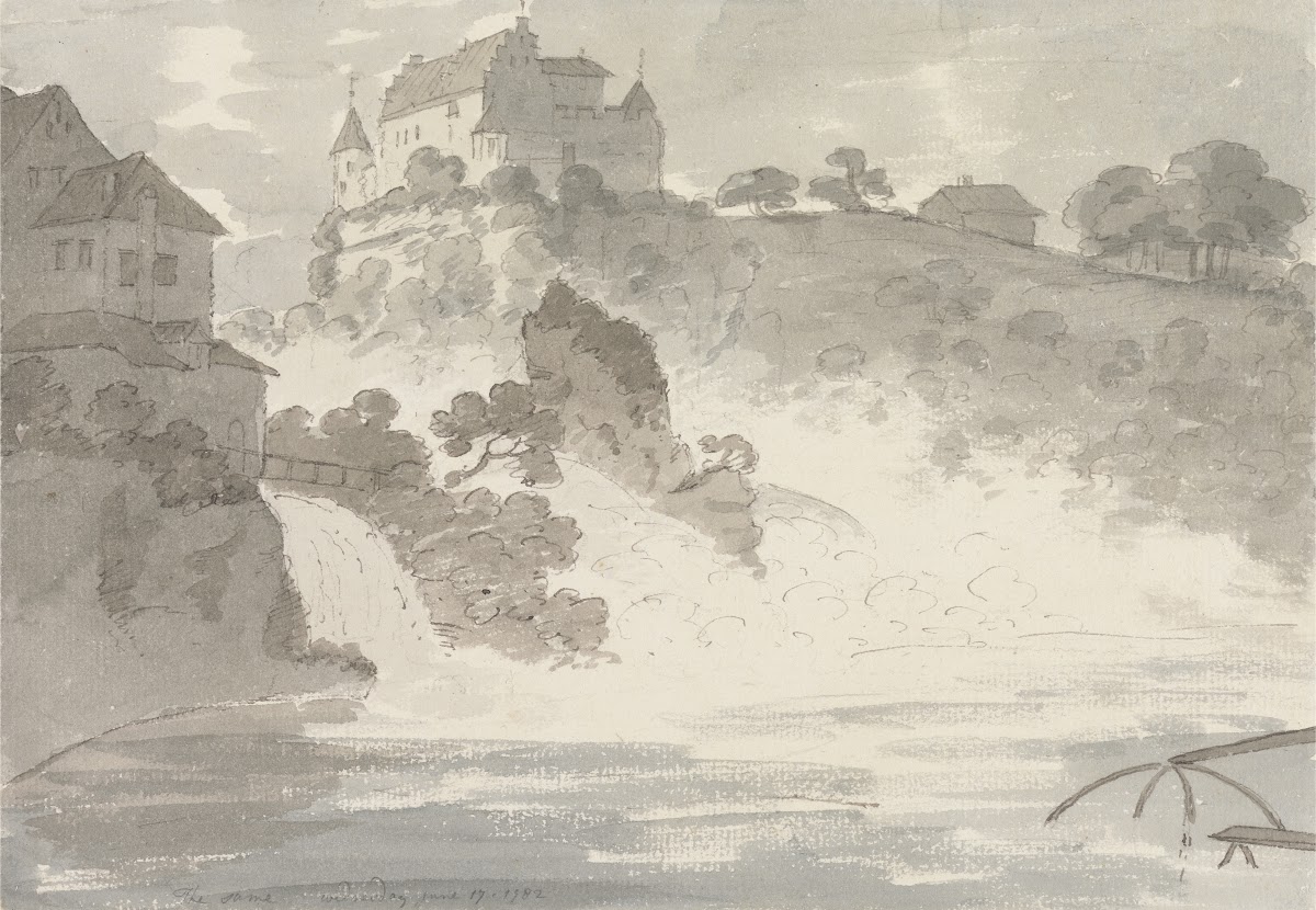 Falls at Schaffhausen 1782