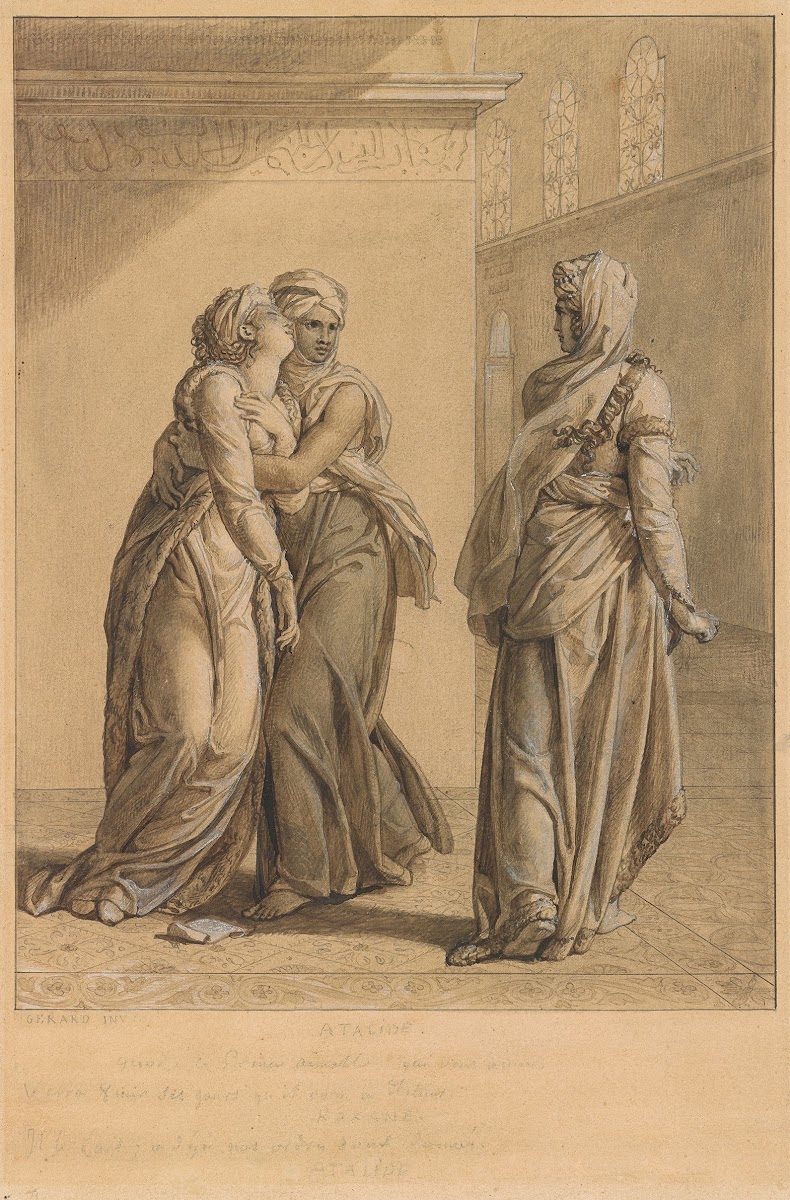 Je me meurs Atalide Faints upon Hearing Bajazets Fate ca 1800