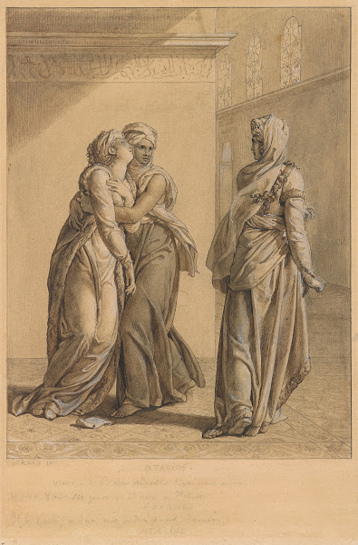 Je me meurs Atalide Faints upon Hearing Bajazets Fate ca 1800