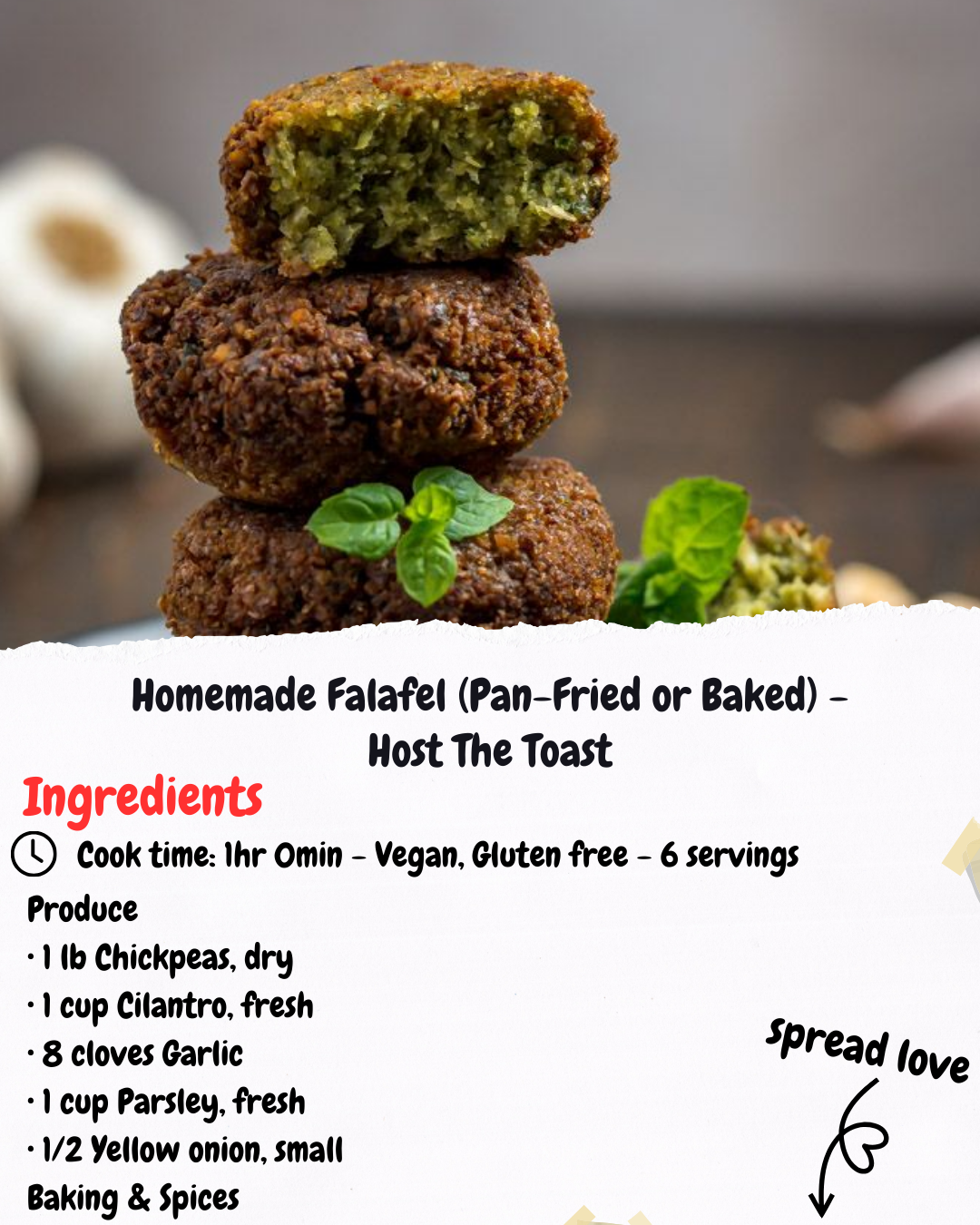 Homemade Falafel (Pan-Fried or Baked) - Host The Toast