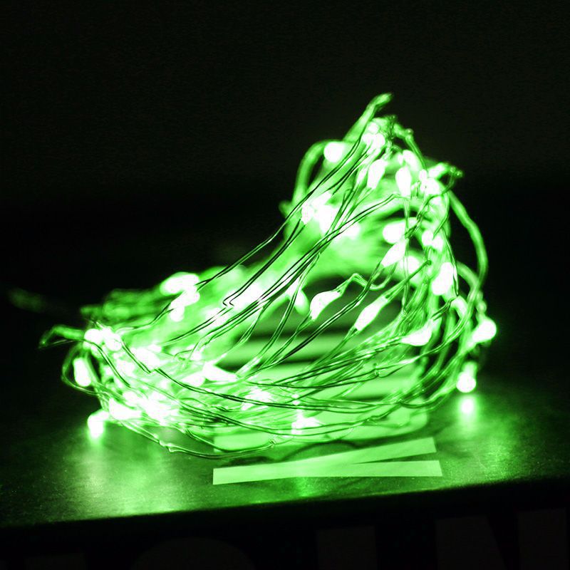 Solar Copper Wire Light String with Remote