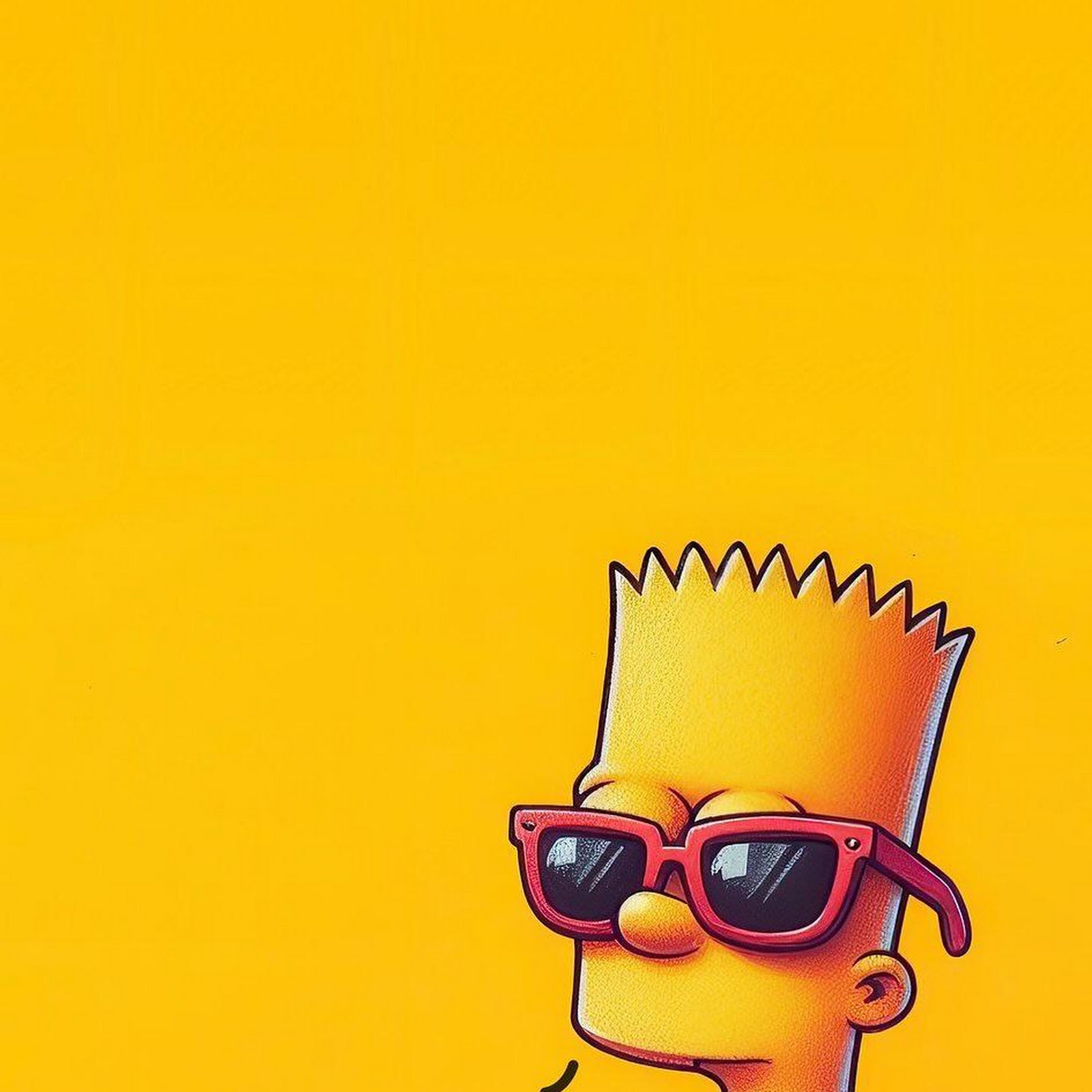 Download Bart Simpson With Skateboard Style iPhone