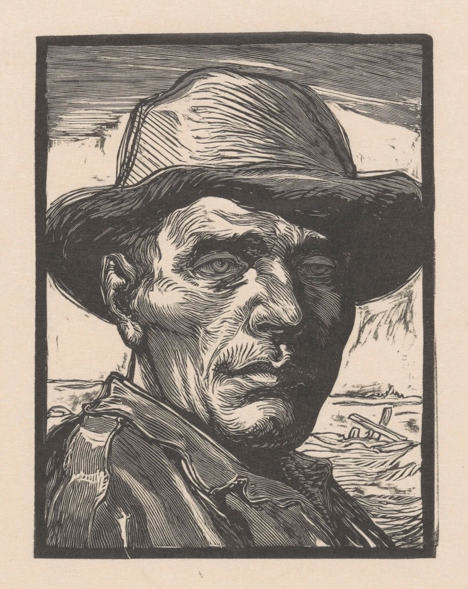 Portret van een onbekende man