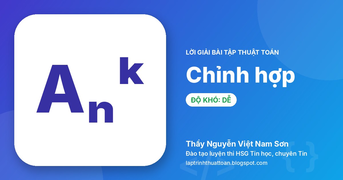 Chỉnh hợp