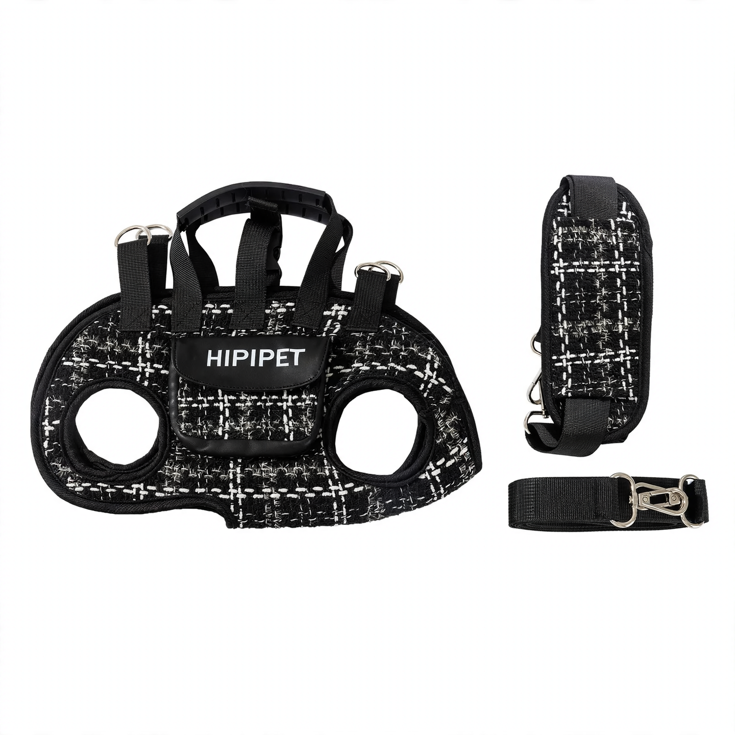 Multifunctional pet bag with leash