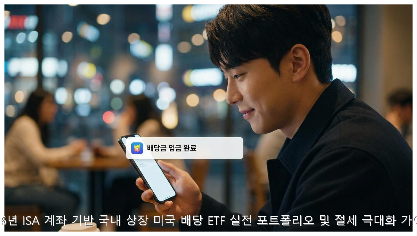 2026 ISA 미국 배당 ETF 절세 전략 핵심 안내 및 분석 인포그래픽 (8)