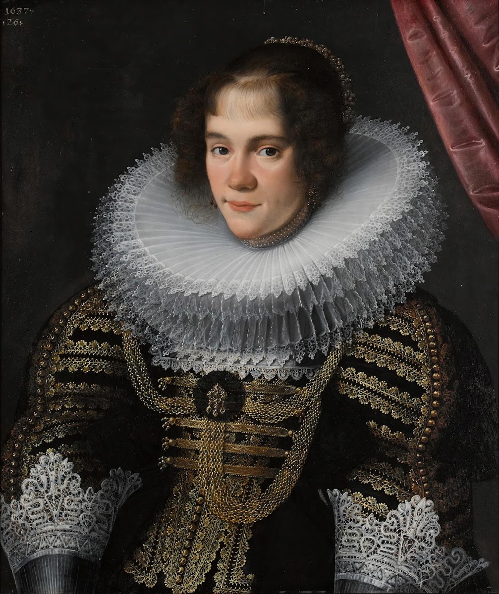 Portrait Of A Lady Aged 26 1637