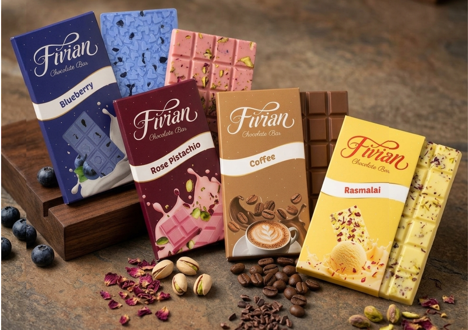 Handcrafted Chocolate Bars