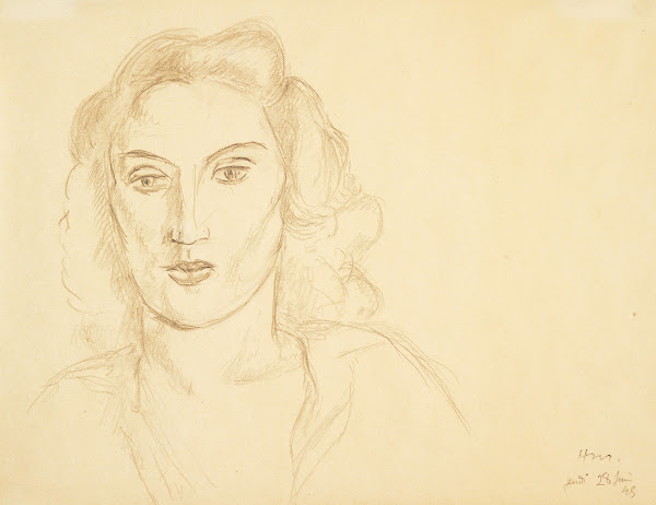 Head Of A Woman 1945